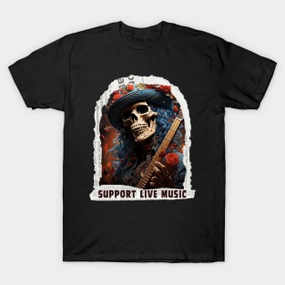 Support Live Music T-Shirt